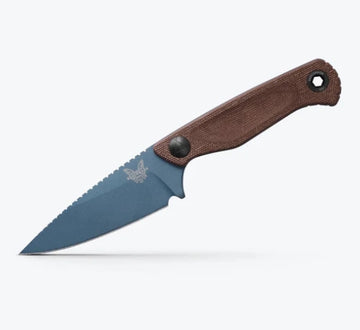 BENCHMADE- Dacian Brown Canvas Micarta